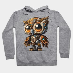 Robot Owl Hoodie